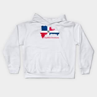 República Dominicana - Dominican Republic Flag Kids Hoodie